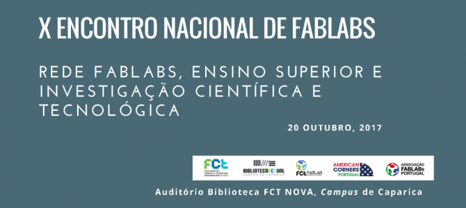X Encontro Nacional de FabLabs